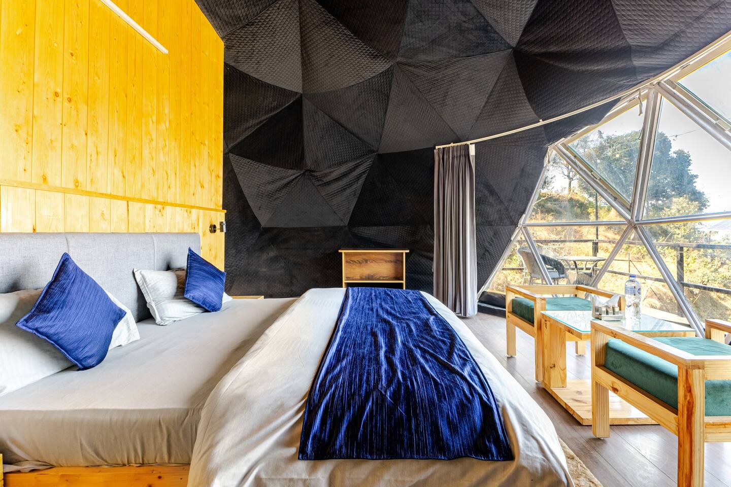 Navira Hills Luxury Glamping near Mukhteshwar - Tap to explore photos