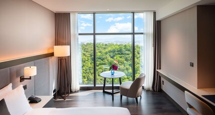 DoubleTree by Hilton Seoul Pangyo Room Type - TWIN DLX FOREST VIEW ROOM