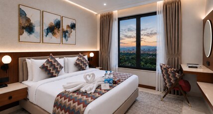 Shanti Sarovar Haridwar Room Type - Deluxe Room With View