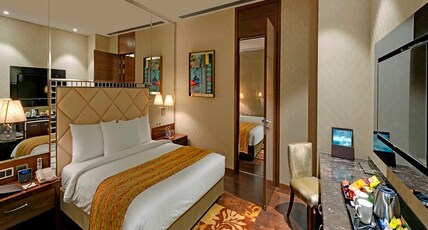 Niranta Airport Transit Hotel & Lounge Terminal 2 Arrivals/Landside Room Type - Comfort Queen Room