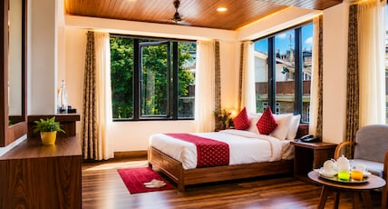 Sparrow Cherry Resort 2 min walk To MG Marg Room Type - The Garden Bliss Sparrow Cherry Resort 2 min walk To MG Marg Room Type - The Garden Bliss