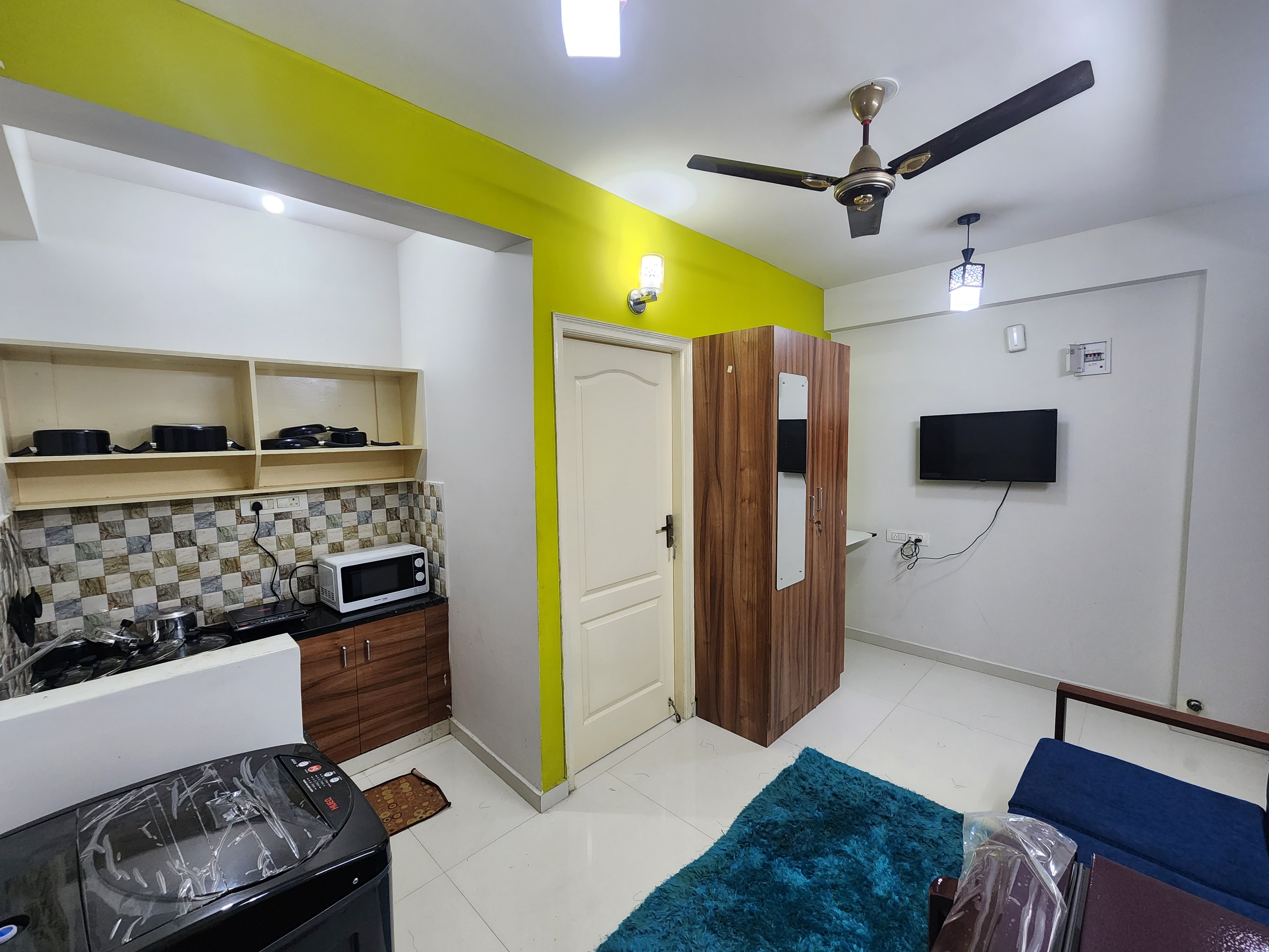Furnished 1BHK House in Ground Floor - Tap to explore photos