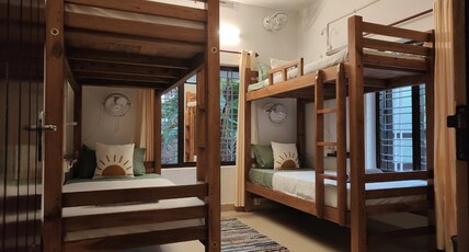 Shamak Homestay Varkala Room Type - 4 Sharing Mixed AC Dormitory