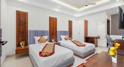 Hotel The Balram Room Type - Super Deluxe Twin Bed Room