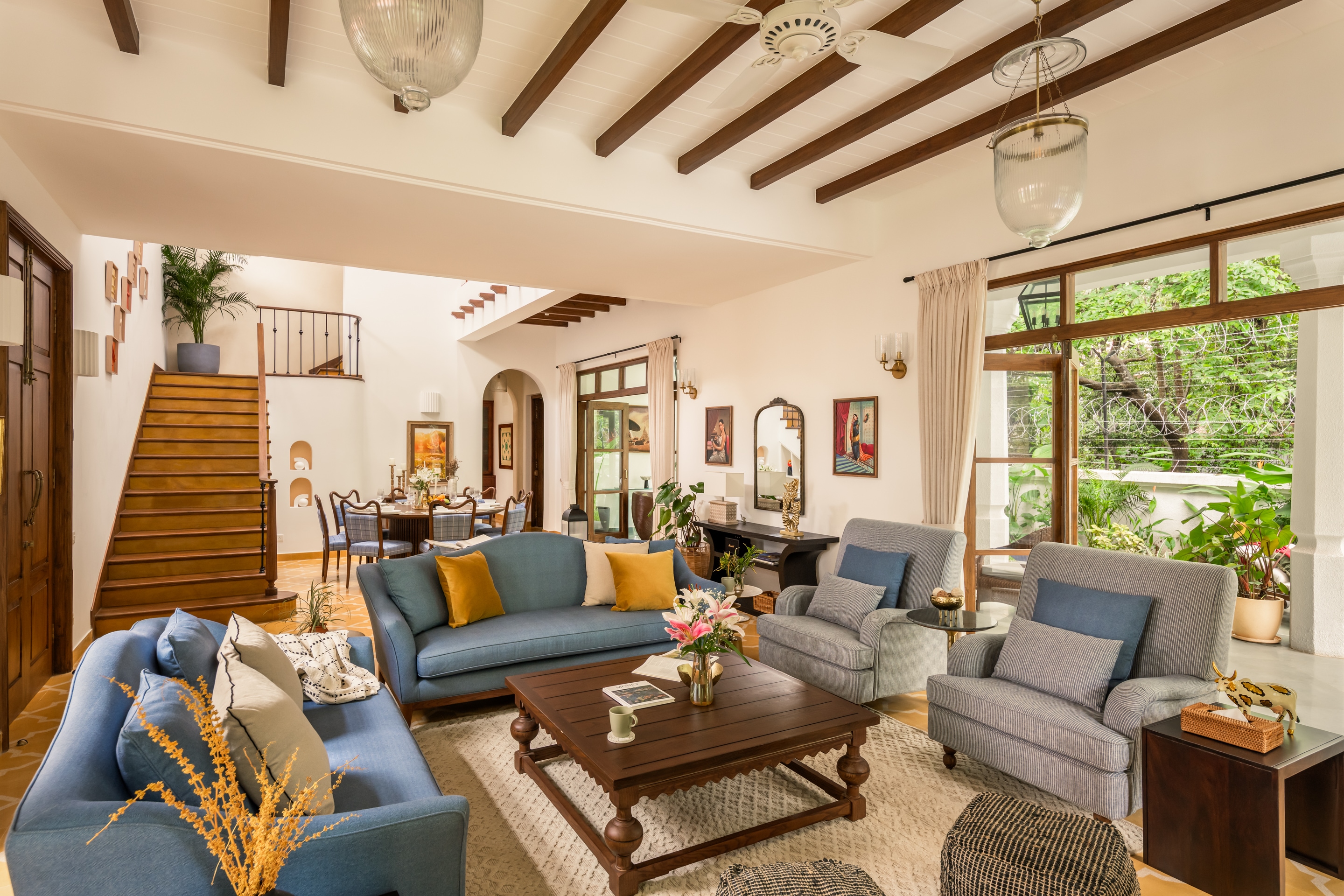La Morena by The Blue Kite - 4BHK Indo Portuguese Villa with Balcony, Private Pool & Genset (05) - Tap to explore photos