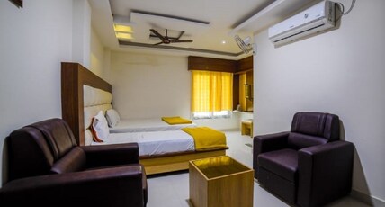 J.R.S Residency Room Type - Deluxe Triple Bed