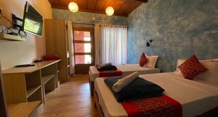Ponyo Stays Room Type - Pool Facing AC Room