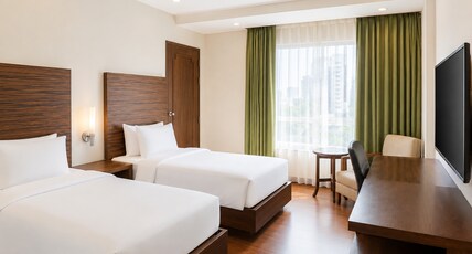 Journeyhub Sukhumvit Bangkok 26 Room Type - Deluxe Twin Room
