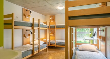 Backpackers Villa Sonnenhof - Hostel Interlaken Room Type - Comfort Six Bed Room - 3 Bunk Beds