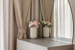 Rooms of Sereno Blossom luxury 1bhk w pool near Baga