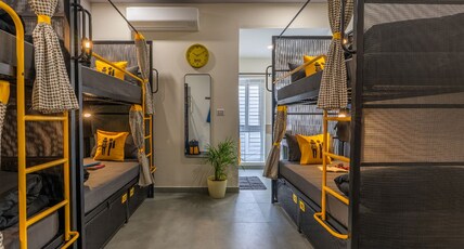 The Hosteller Bangalore, HSR Layout Room Type - Bed in 6 Bed Mixed Dormitory