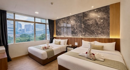 Swiss Hotel Kuala Lumpur Room Type - Deluxe Family Room with City View Swiss Hotel Kuala Lumpur Room Type - Deluxe Family Room with City View