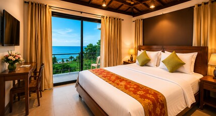 Avisa Nila Beach Resort Room Type - Glass cottage