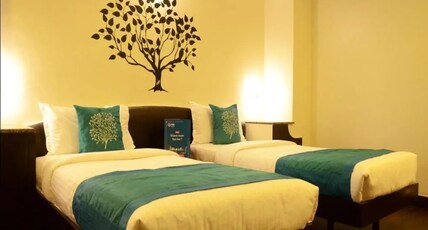 Hotel Ashray Room Type - Twin Bluebell, Deluxe Room With Twin Beds