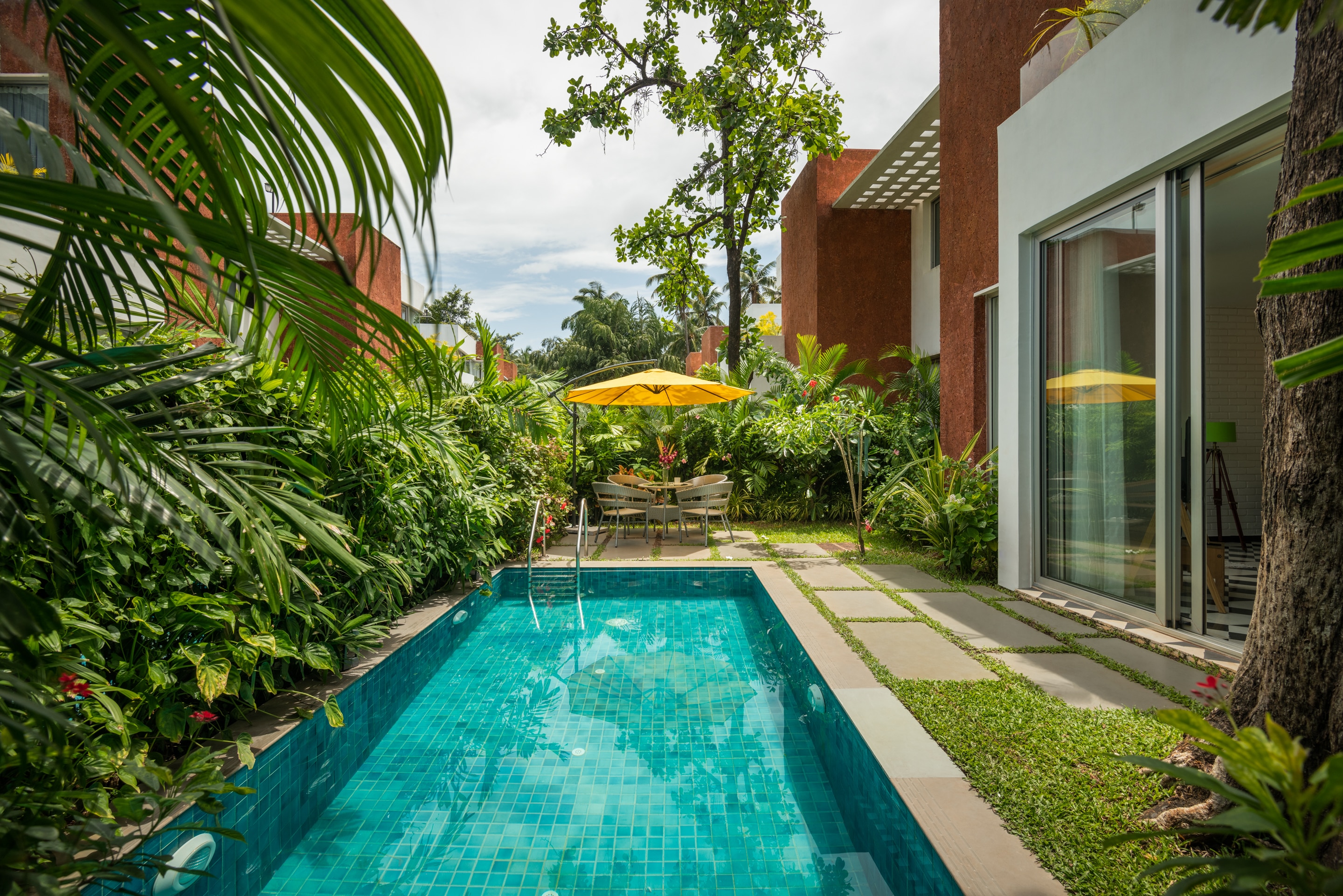 La Zamora - 3 BHK Private Pool Villa at Vagator by The Blue Kite (15) - Tap to explore photos