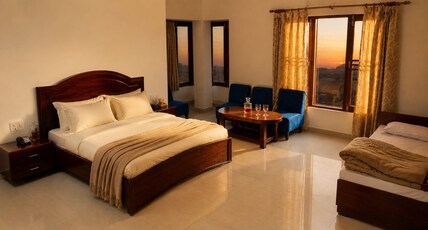 Experto The Greens Room Type - Super Deluxe Room with Valley View Experto The Greens Room Type - Super Deluxe Room with Valley View