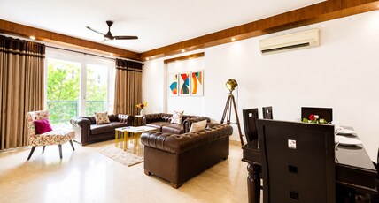 BluO 3BHK @ M Block GK- Balcony, Lift Room Type - BluO 3BHK @ M Block GK- Balcony, Lift