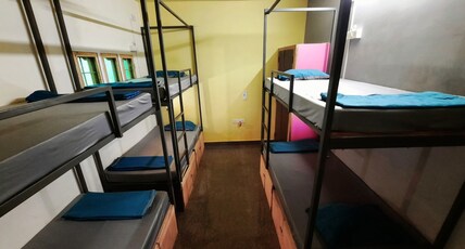 Unearth Hostel Room Type - X 6-Bed Mixed Dorm AC