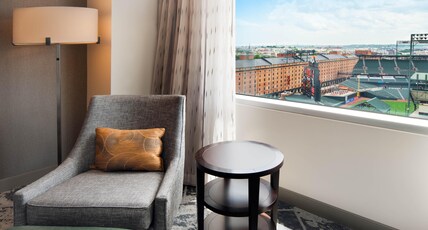 Hilton Baltimore Room Type - 2 DOUBLE BEDS STADIUM VW