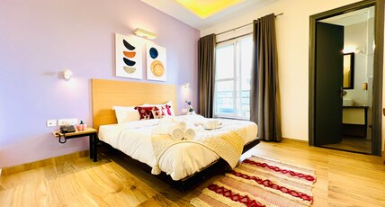 Olive Service Apartment Medanta Medicity Room Type - Deluxe Room Olive Service Apartment Medanta Medicity Room Type - Deluxe Room