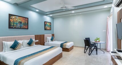 D Fortune Park | Roof Top Restaurant | City Centre Hotel in Udaipur Room Type - Superior Family Room with Balcony and Sitout | Get 15 percent discount on Food D Fortune Park | Roof Top Restaurant | City Centre Hotel in Udaipur Room Type - Superior Family Room with Balcony and Sitout | Get 15 percent discount on Food