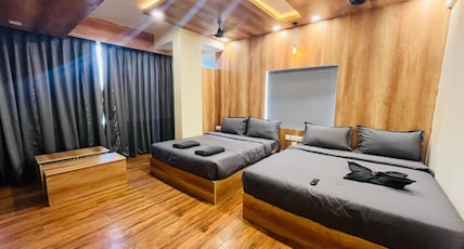 LP RETREAT NEAR SEA BEACH Room Type - Presidential Family Room ( Air Conditioned with 2 Double Beds) LP RETREAT NEAR SEA BEACH Room Type - Presidential Family Room ( Air Conditioned with 2 Double Beds)