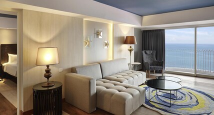 Mercure Convention Center Ancol Room Type - Suite Room, Balcony and Ocean View - 1 King Size Bed Mercure Convention Center Ancol Room Type - Suite Room, Balcony and Ocean View - 1 King Size Bed