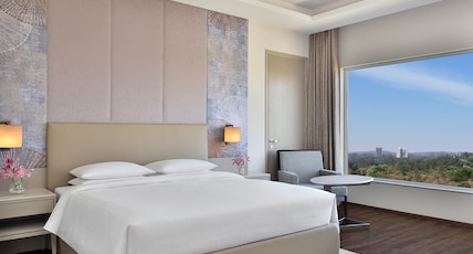 Courtyard by Marriott Bhopal Room Type - Executive Suite, 1 Bedroom, Executive Lounge Access, Bathtub, 2 Pieces Laundry Per Day, 2-way Airpor Courtyard by Marriott Bhopal Room Type - Executive Suite, 1 Bedroom, Executive Lounge Access, Bathtub, 2 Pieces Laundry Per Day, 2-way Airpor