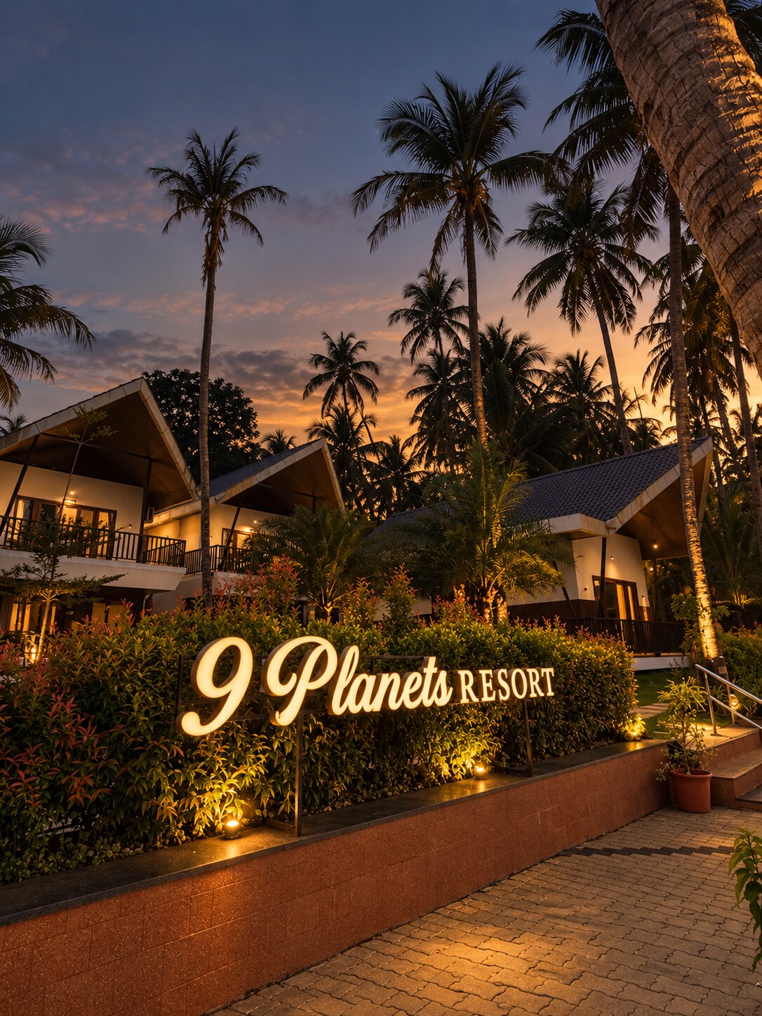 9 Planets Resort Trasi - Tap to explore photos