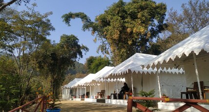 Omya Forest Camps | Rooms & Bonfire Room Type - Luxury Tent