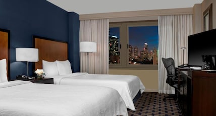 Hilton Times Square Room Type - 1 KING CORNER STUDIO STE Hilton Times Square Room Type - 1 KING CORNER STUDIO STE