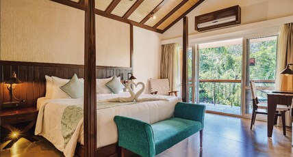 Regenta Jungle Resort Kabini Springs Room Type - River View Suite with bath tub and balcony