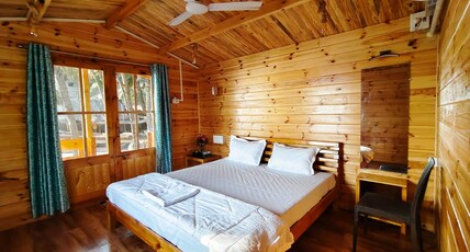 Aqua Delight Wooden Home Devbag Room Type - Wooden Cottage