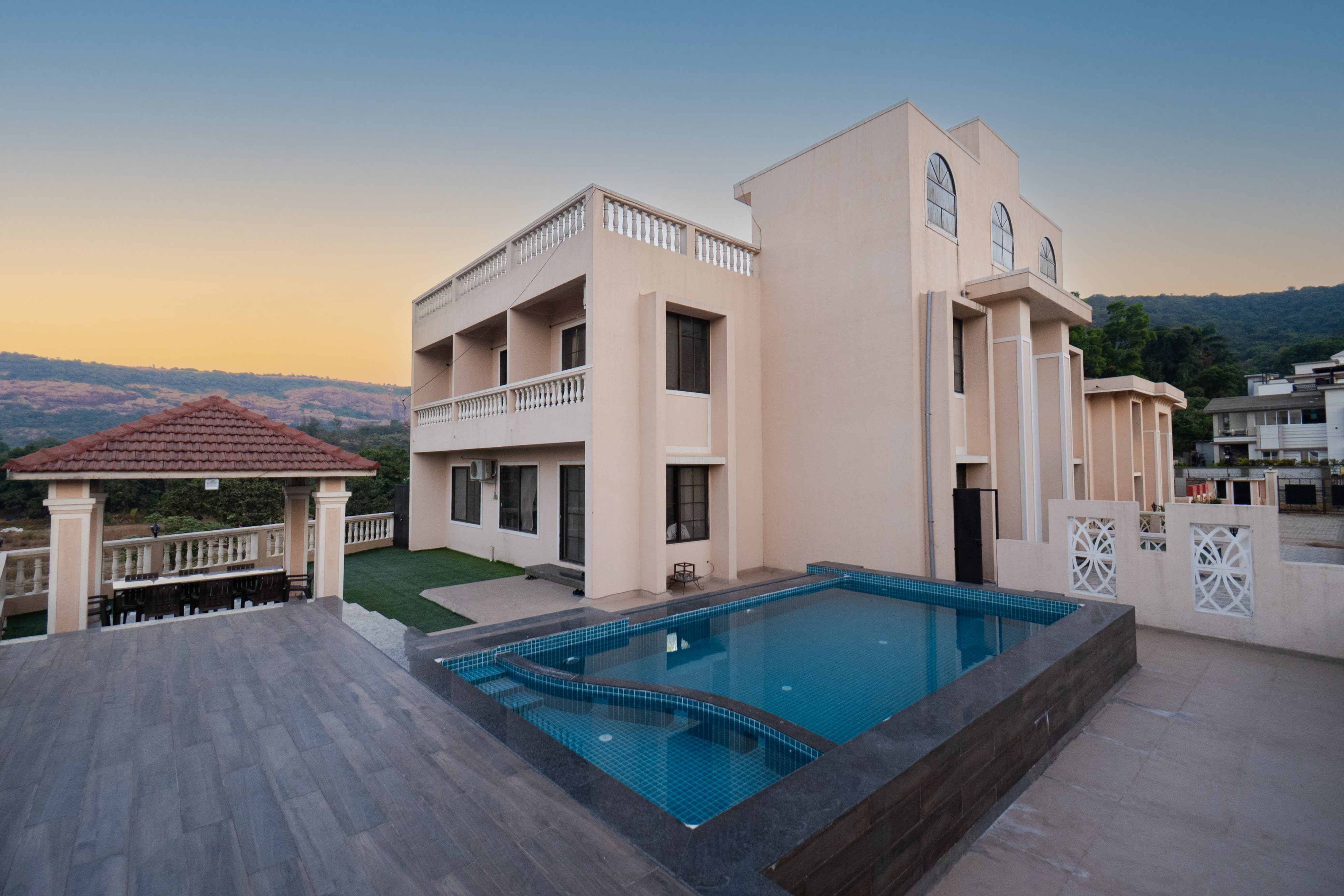 4BHK Harmony Villa with Turf by 23 VillaStay - Tap to explore photos