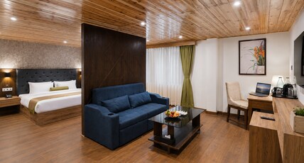Mount Magnolia Boutique Hotel & Spa Room Type - King Suite with Living Area & Heaters