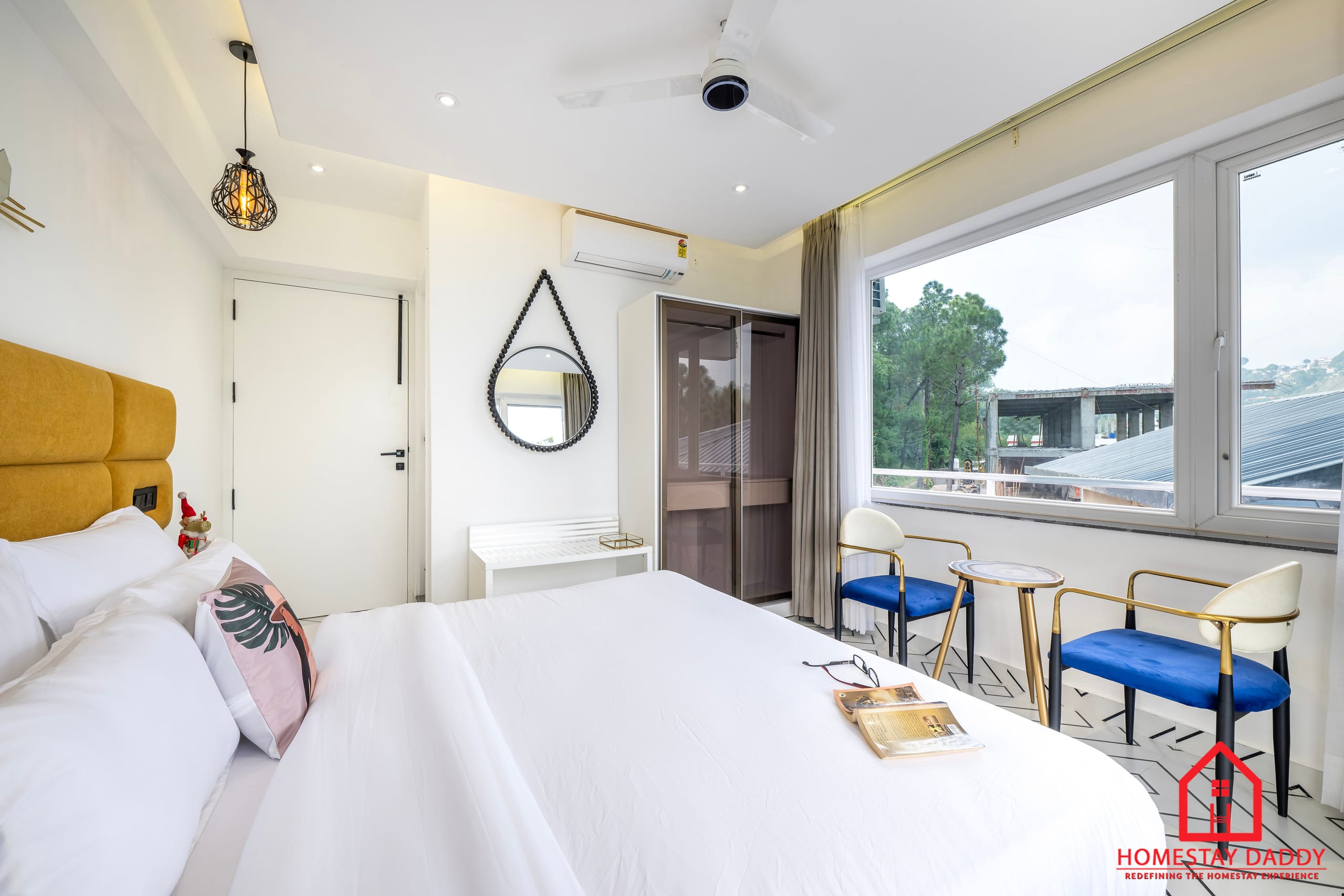French Home 2BHK AC Flat No Jaccuzi - Tap to explore photos
