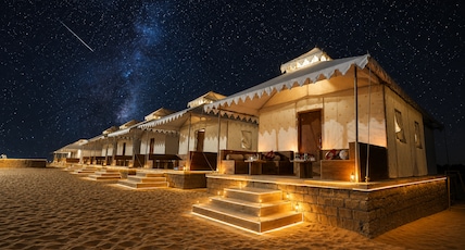 Desert Popular Resort & Camp Room Type - Oman A Khas Tent with private luxury bathroom ( king bed, Free Wi Fi, Hot Water, Desert view, Free Desert Popular Resort & Camp Room Type - Oman A Khas Tent with private luxury bathroom ( king bed, Free Wi Fi, Hot Water, Desert view, Free