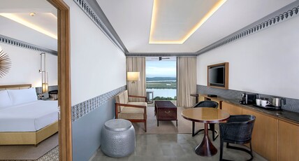 DoubleTree by Hilton Goa - Panaji Room Type - Deluxe Suite River View with Balcony 