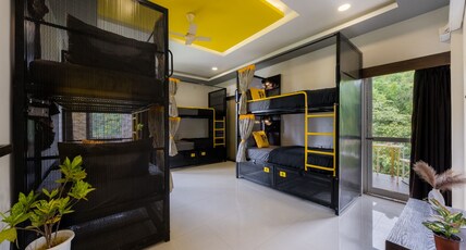 The Hosteller Gokarna Room Type - Bed in 6 Bed Female Dormitory with Balcony