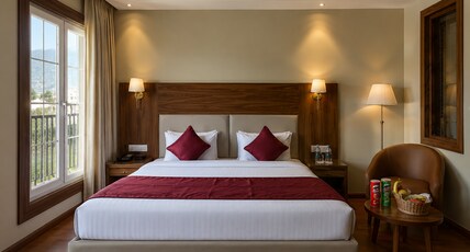The Rosendale (2mins drive to Dal Lake - Kashmir) Room Type - Premium Room AC