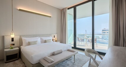 Vignette Collection ARABELLA BEACH HOTEL KUWAIT Room Type - 1 Bedroom Suite Furnished Balcony Vignette Collection ARABELLA BEACH HOTEL KUWAIT Room Type - 1 Bedroom Suite Furnished Balcony