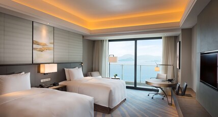 Hilton Zhoushan Room Type - SUPERIOR SEA VIEW TWIN RM