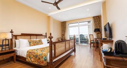 Summit Barsana Resort & Spa (5 Mins drive to Mall) Room Type - Premium Mountain View Room with Private Balcony Summit Barsana Resort & Spa (5 Mins drive to Mall) Room Type - Premium Mountain View Room with Private Balcony