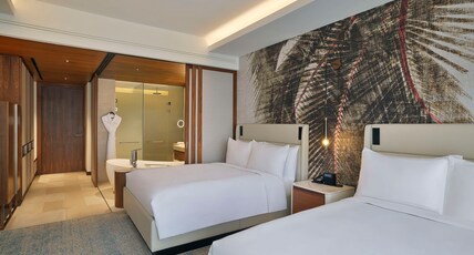Conrad Rabat Arzana Room Type - TWO QN BD DLX RM GARDEN VW