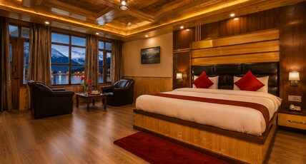 Hotel Ishaan (2 Min drive From Mall Road) Room Type - Deluxe Room with Private Balcony