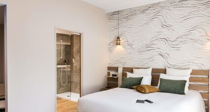 Mercure Ax Les Thermes (Opening April 2025) Room Type - Superior Family Room, double bed, pull-out bed for 2, unobstr