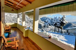 Chirping Orchard | Apple Garden & Snow Views