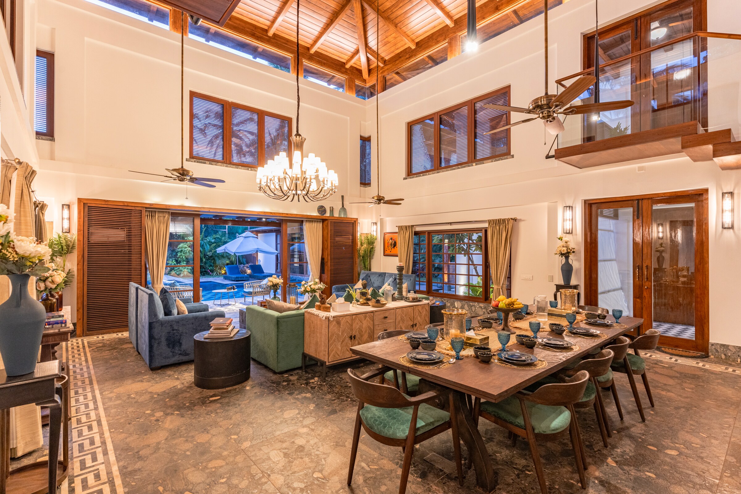 Azara Beach House - 5 BHK Designer Villa, Candolim Beach - Tap to explore photos