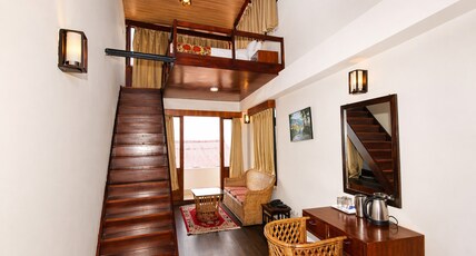 Boutique Hotel Delamere ( (2 min walk to MG Marg) Room Type - Studio room with Balcony Kanchenjunga View Room (with Bathtub) Boutique Hotel Delamere ( (2 min walk to MG Marg) Room Type - Studio room with Balcony Kanchenjunga View Room (with Bathtub)