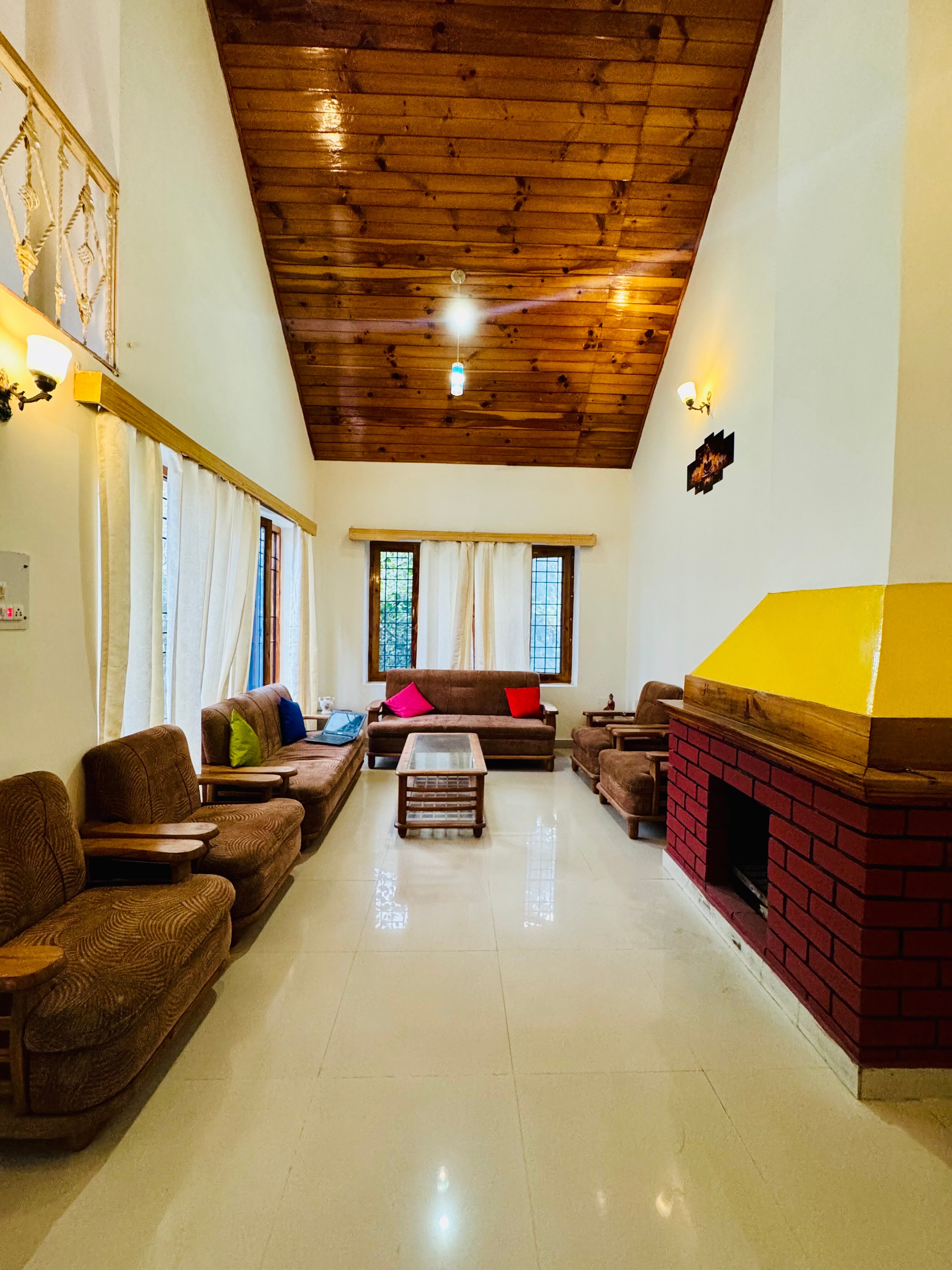Shashwat 3 bhk luxury duplex cottage with inside fireplace - Tap to explore photos